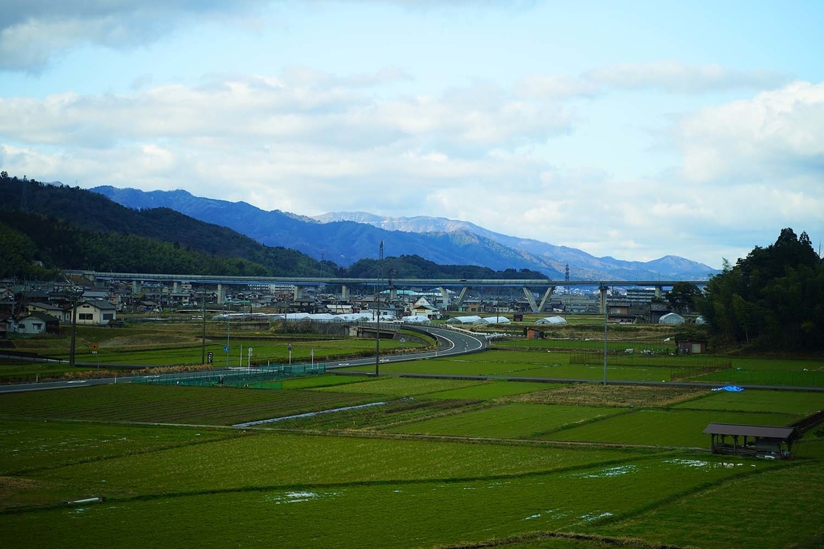 京丹後鉄道宮福線 宮津駅手前