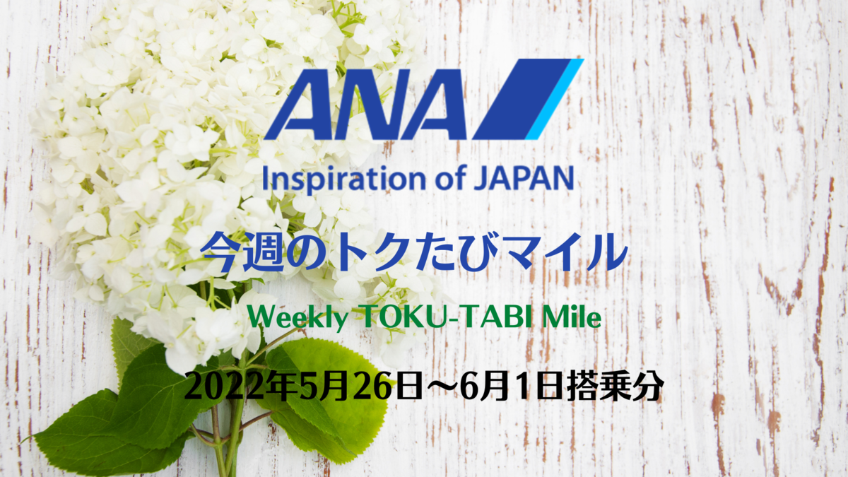 ANAトクたびマイル　6月2日からの路線一覧 
