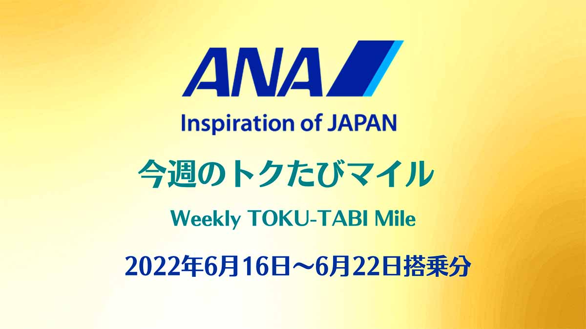 ANAトクたび20220616