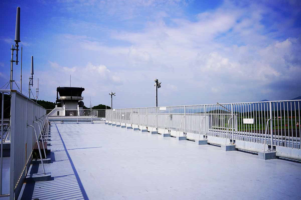 五島福江空港展望デッキ