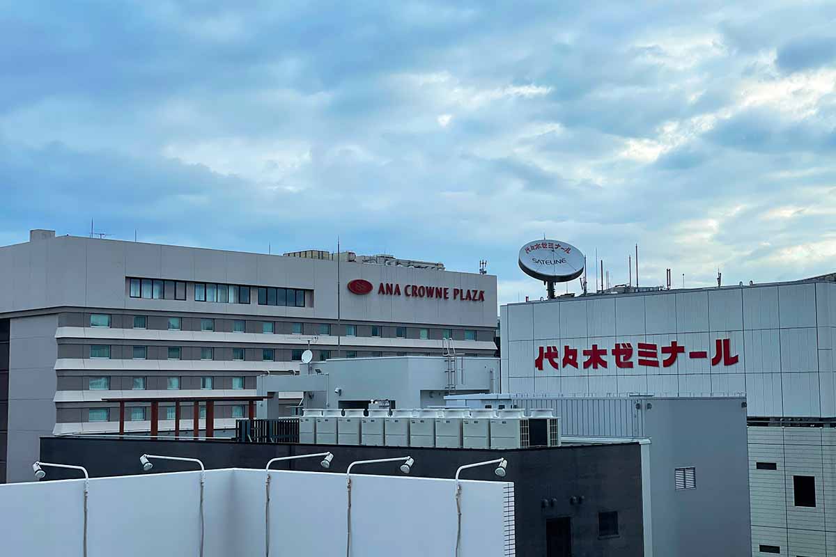 ホテルからの景色