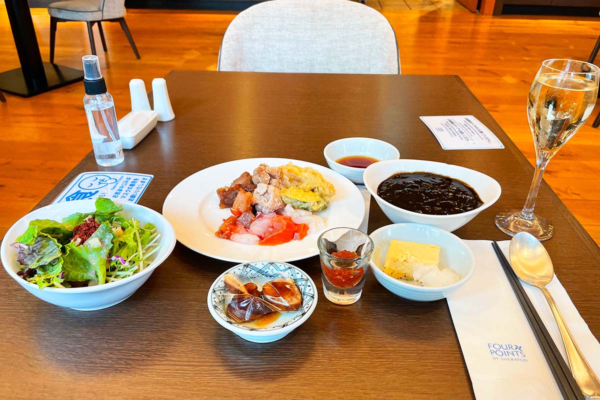 フォーポイントバイシェラトン函館　バイキング朝食