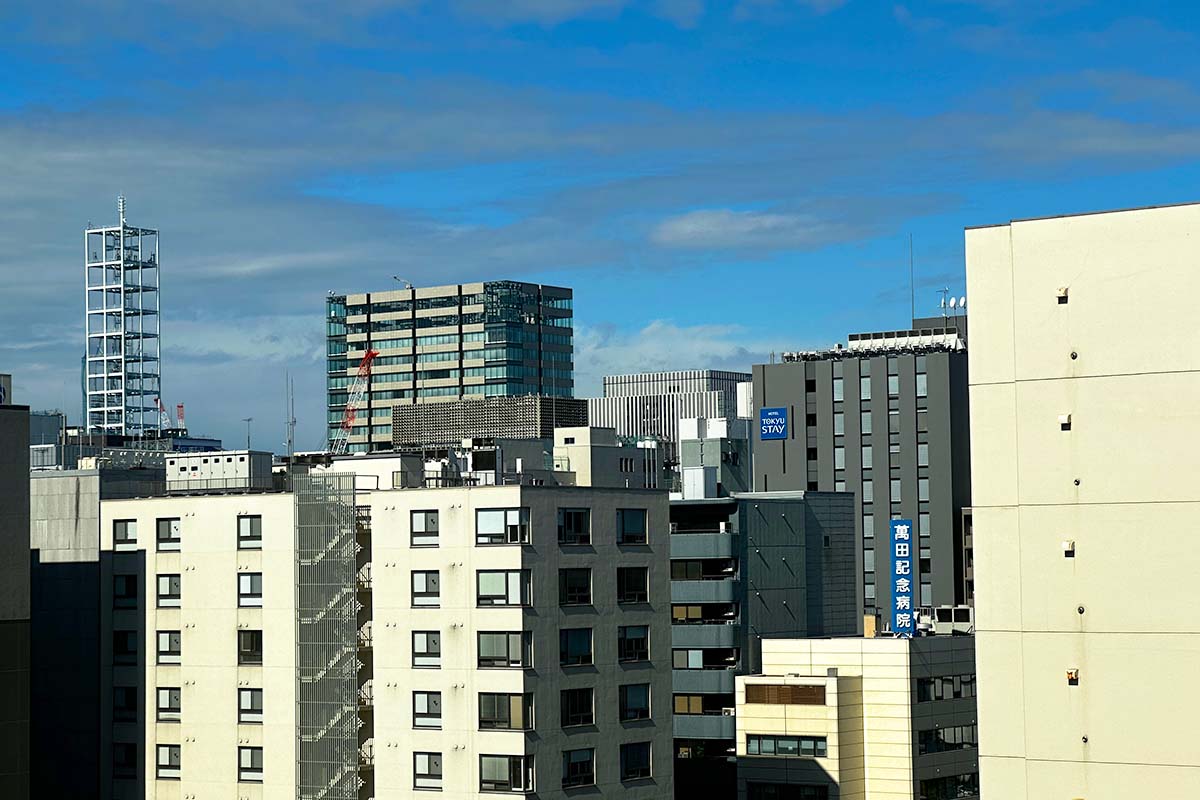 フェアフィールド札幌　窓からの景色