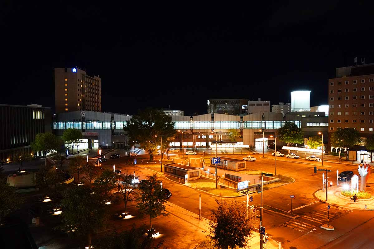 十勝ガーデンホテル　夜景