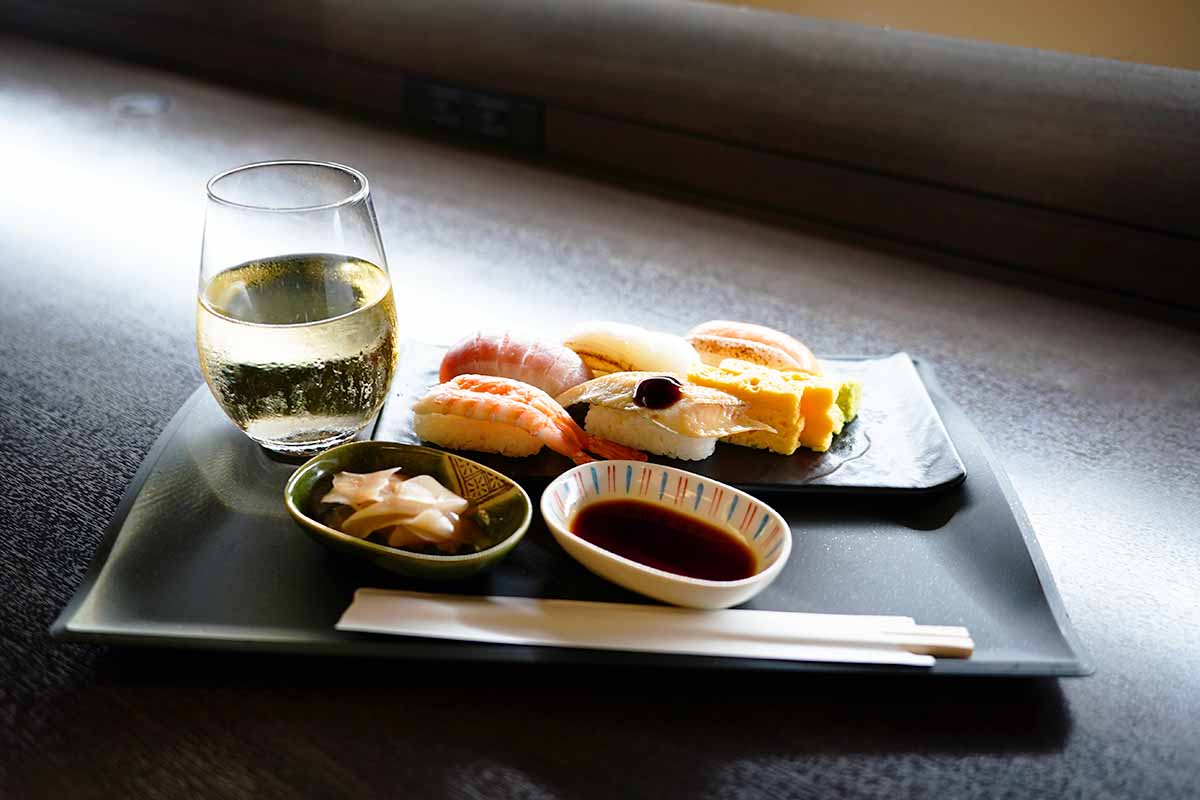 ANAスイートラウンジ　寿司