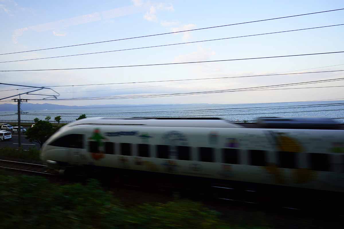 白いソニックとすれ違い