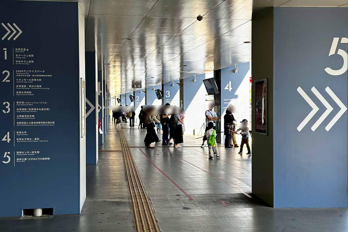 佐賀市営バス　バスターミナル