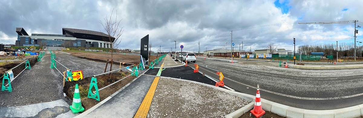 エスコンフィールド北海道パノラマ画像