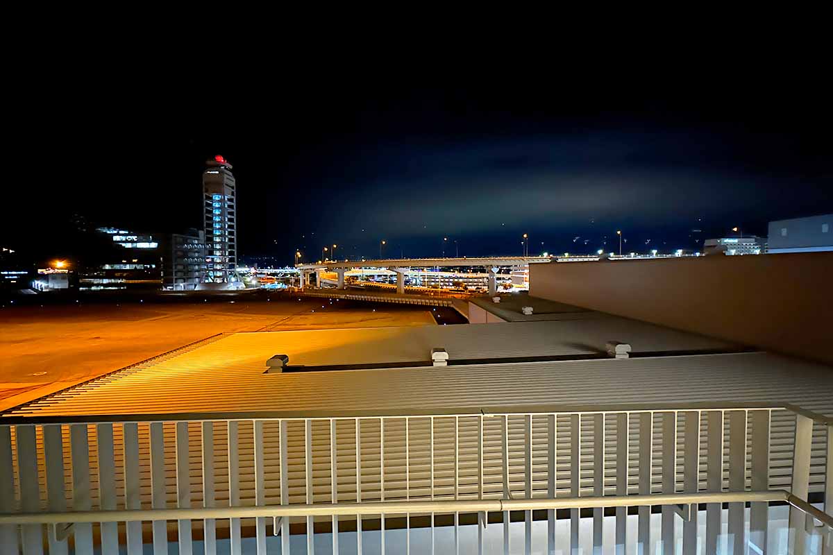 ラウンジKANSAI　窓からの景色