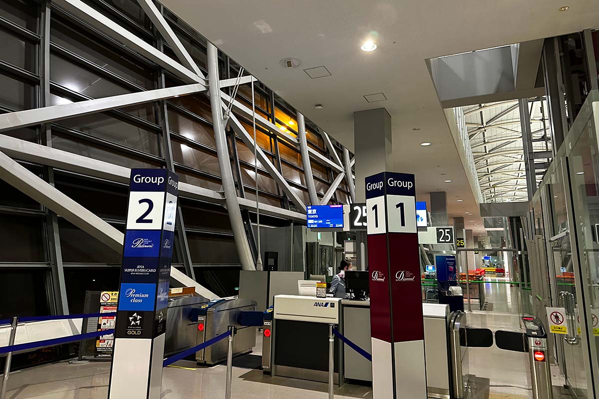 関西空港25番ゲート