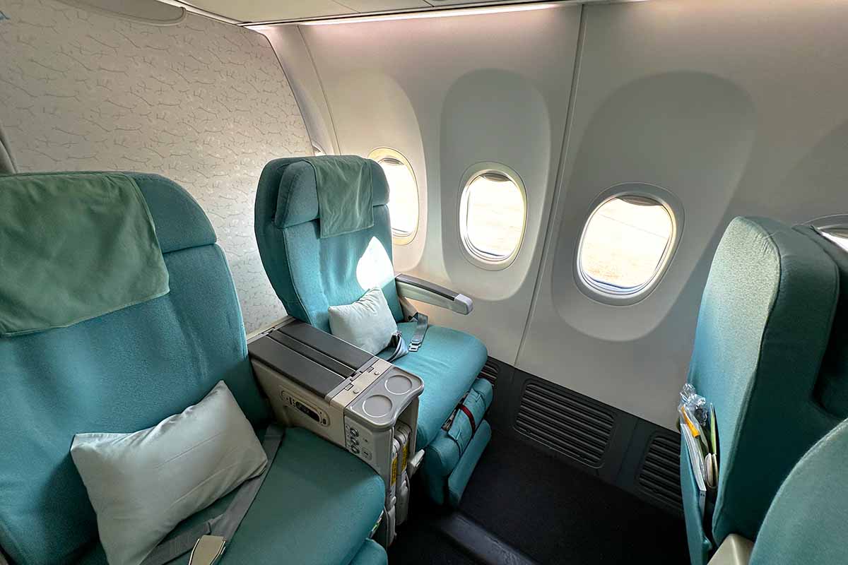 大韓航空B737ビジネスクラス