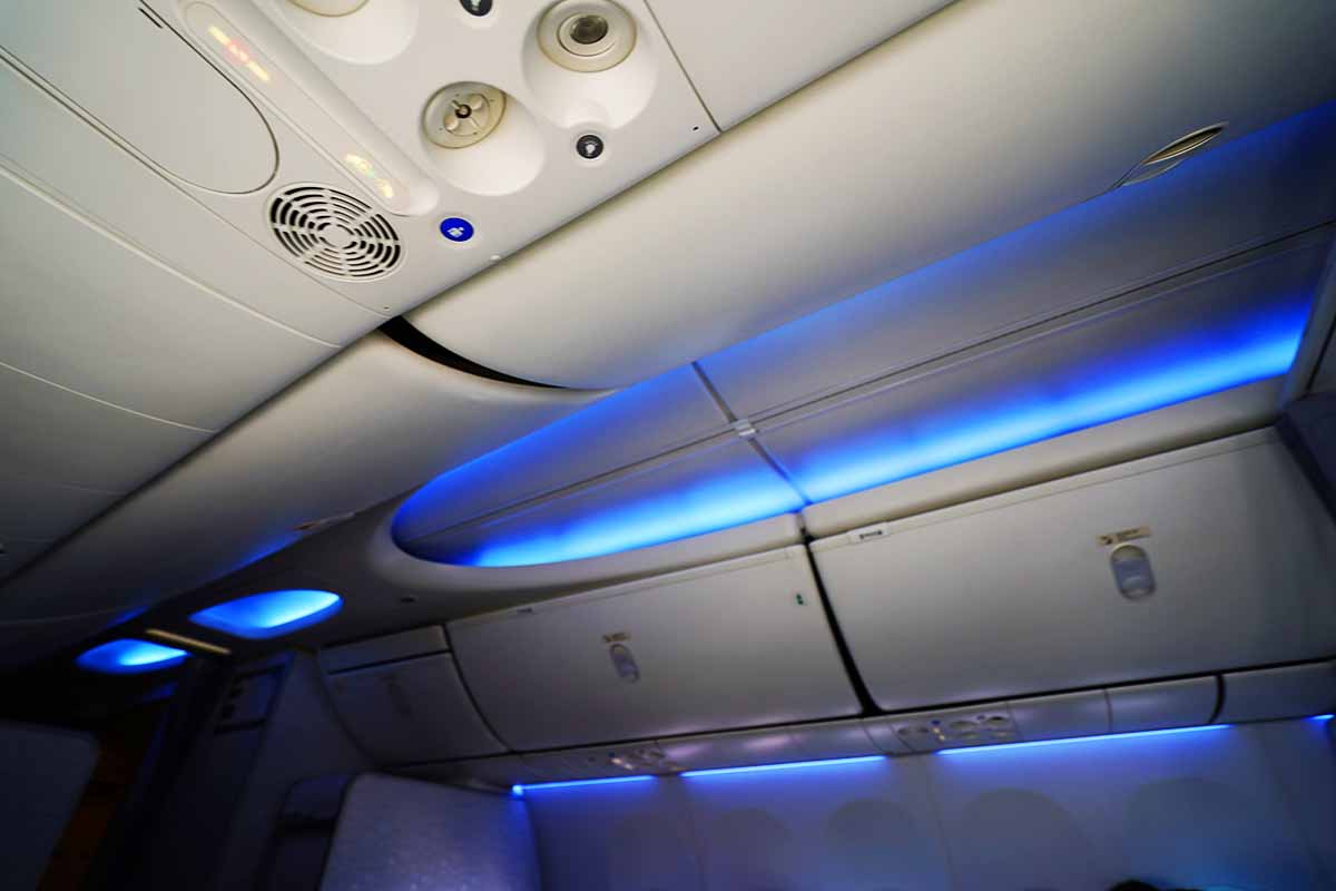 大韓航空B737-900天井