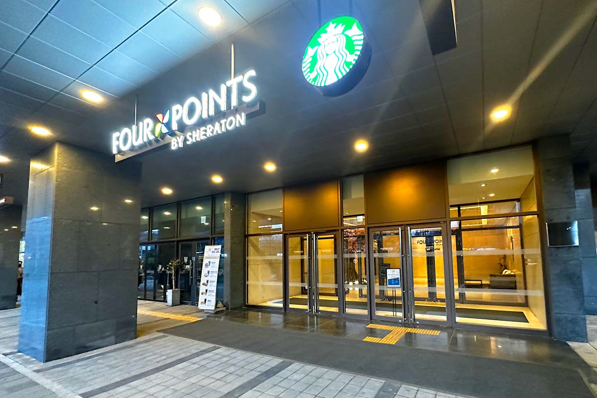 フォーポイントバイシェラトンソウルステーション　地上入り口