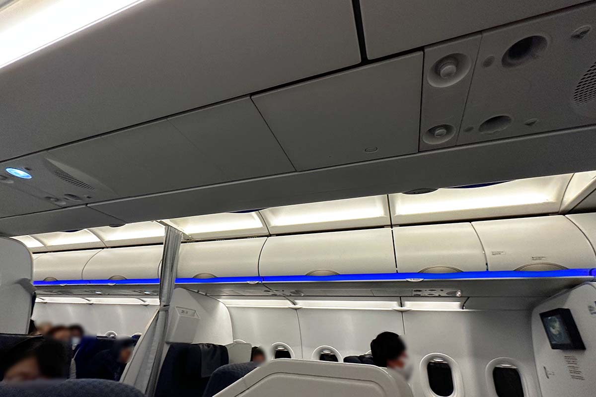 ANA A320neo 機内