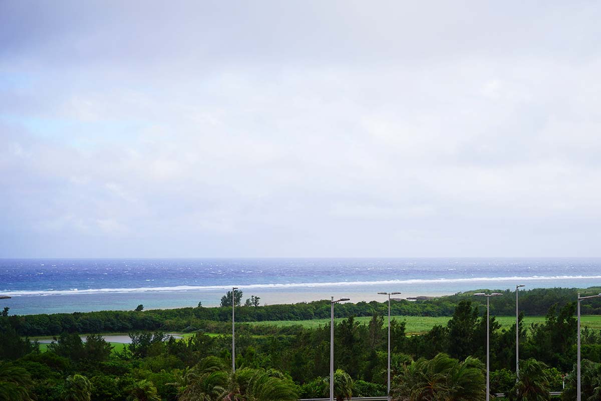 石垣空港の景色