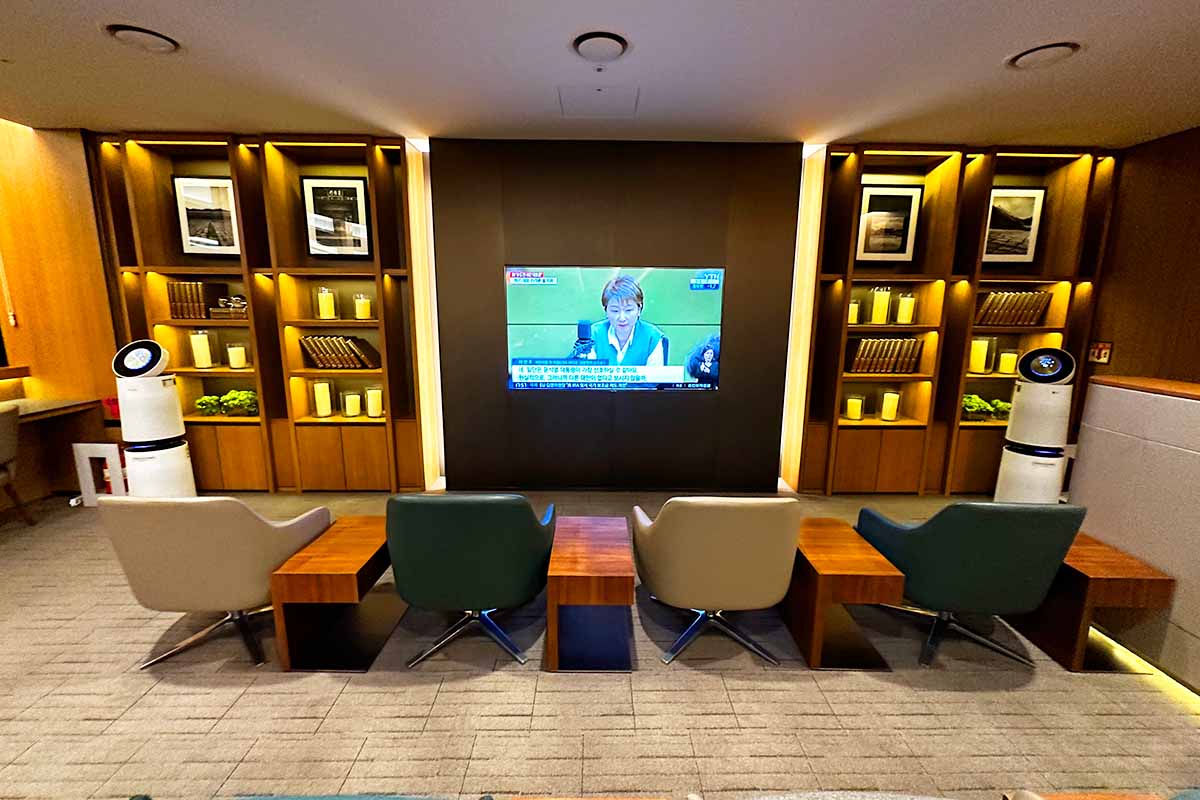 ソウル金浦空港アシアナラウンジ