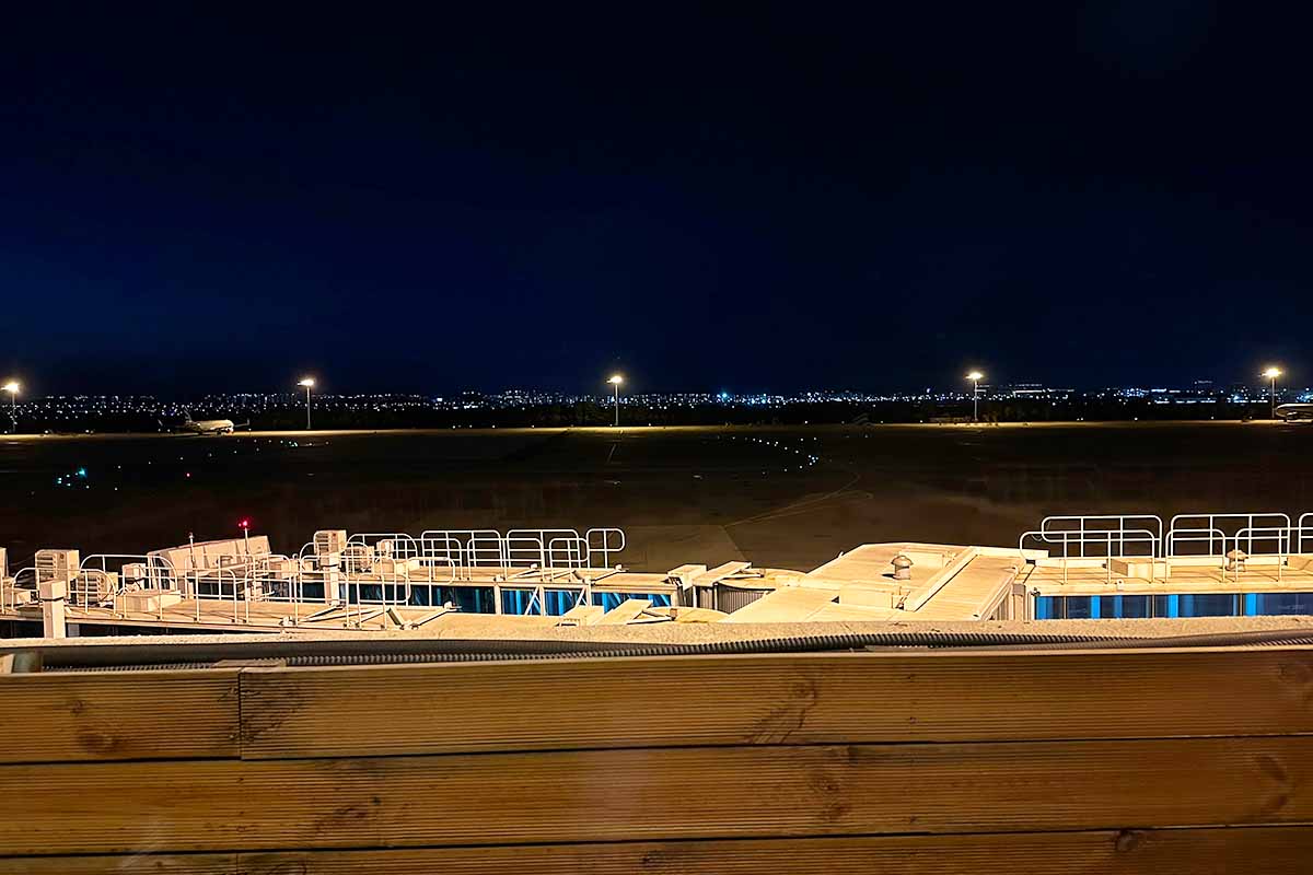 アシアナラウンジ　窓からの景色