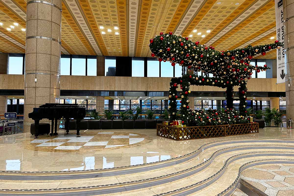 ソウル金浦アシアナラウンジ