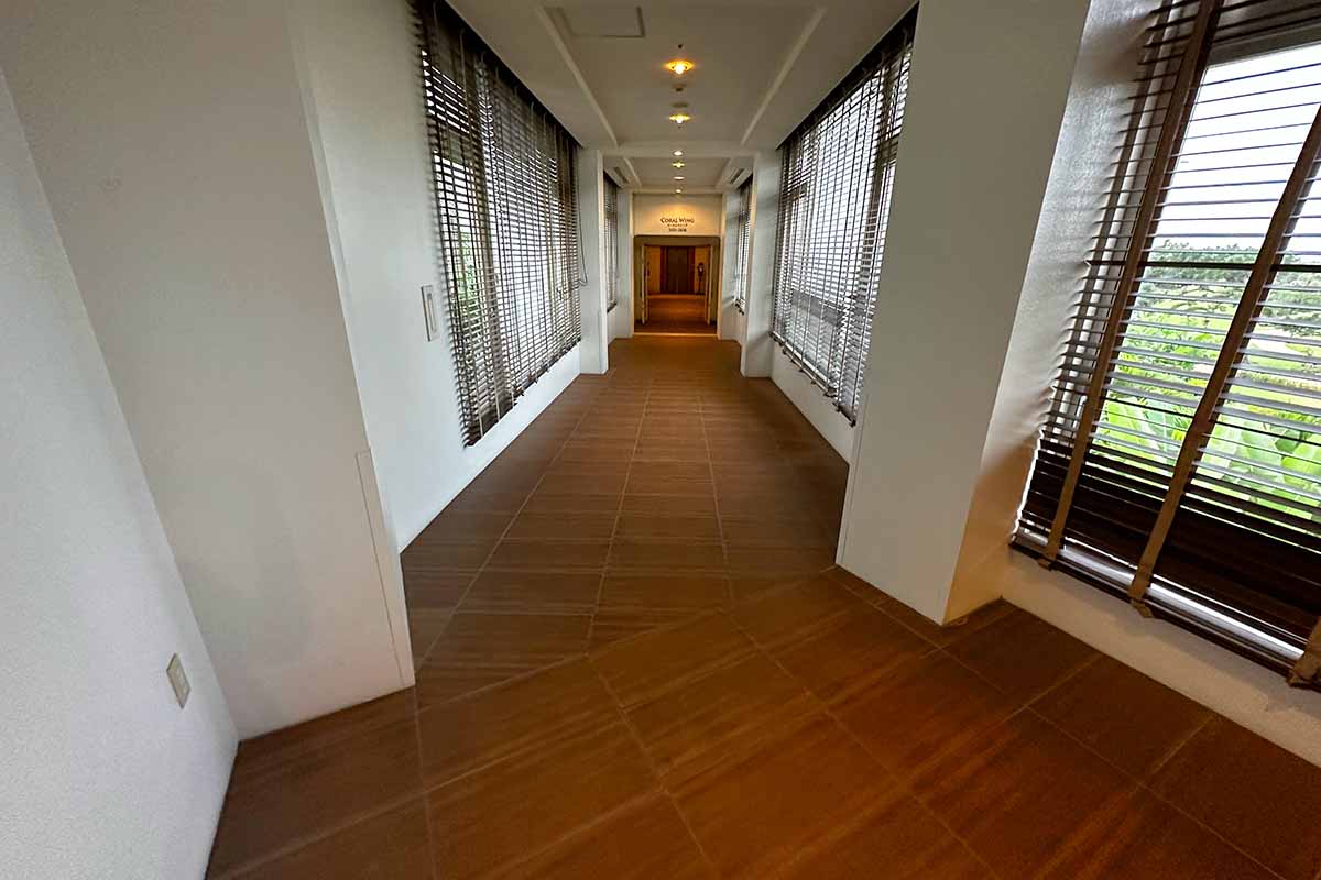 ANAインターコンチネンタル石垣リゾート コーラルウィング接続橋