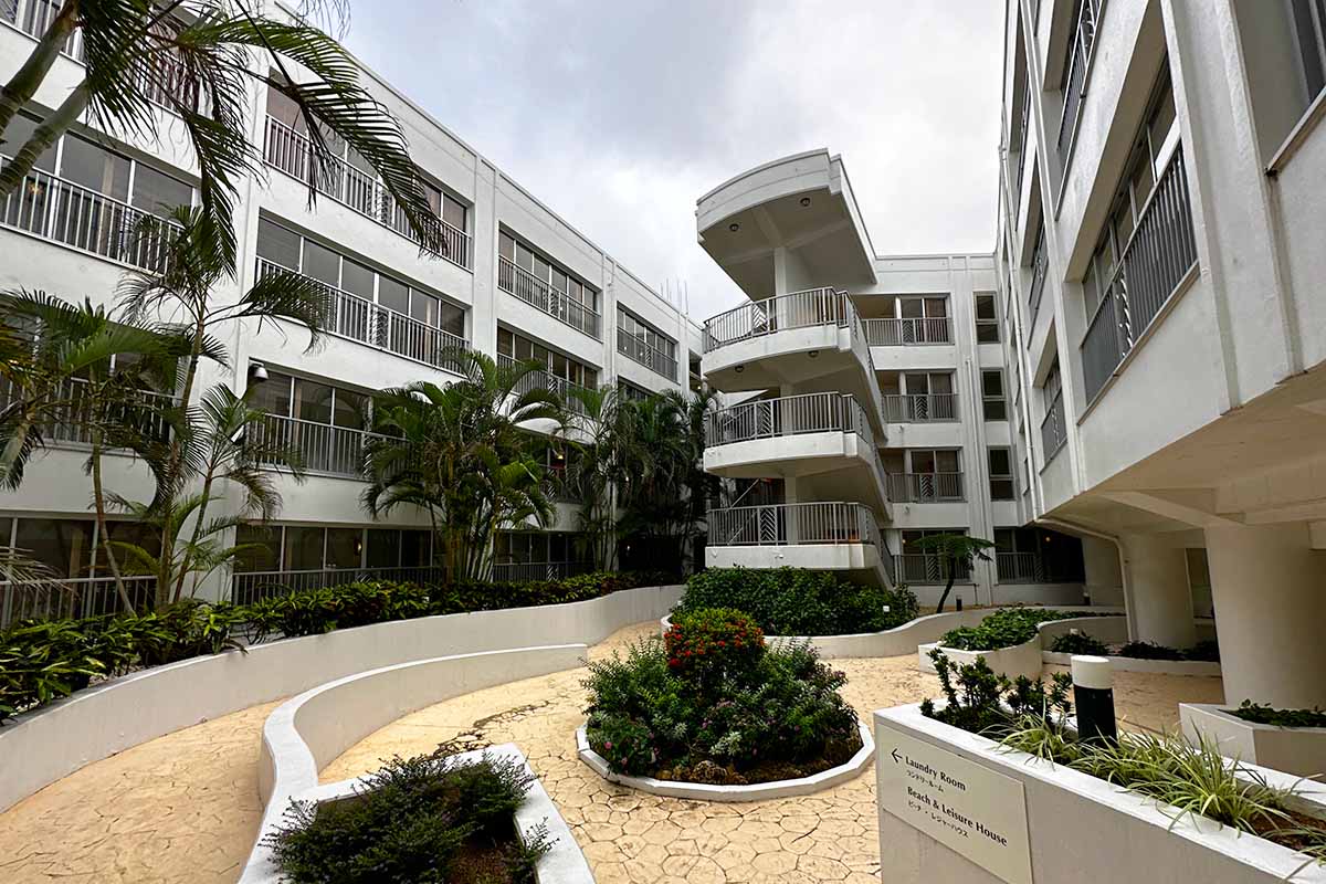 ANAインターコンチネンタル石垣リゾート コーラルウィング中庭