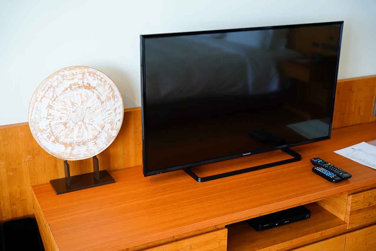 ANAインターコンチネンタル石垣リゾートプレミアムルーム テレビ