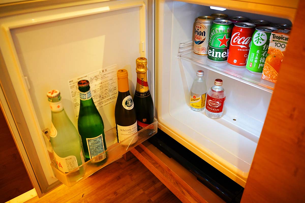 ANAインターコンチネンタル石垣リゾートプレミアムルーム 冷蔵庫
