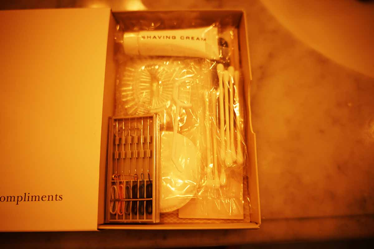 ANAインターコンチネンタル石垣リゾートプレミアムルーム バスアメニティ 中身