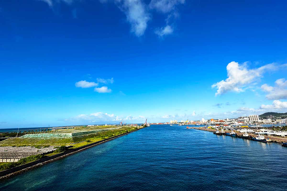 大橋からの景色