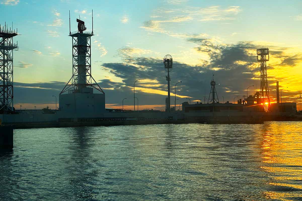 関西空港　神戸空港　景色