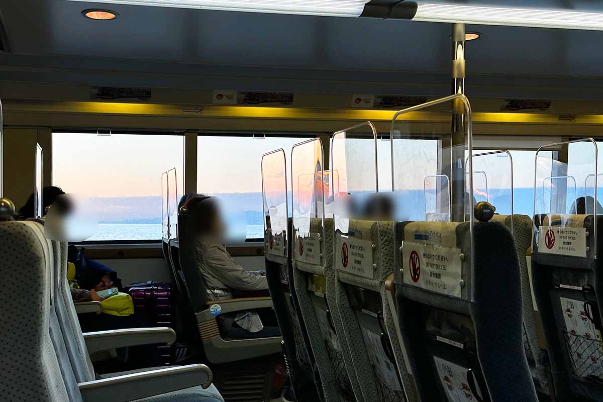 関西空港　神戸空港　高速艇　景色