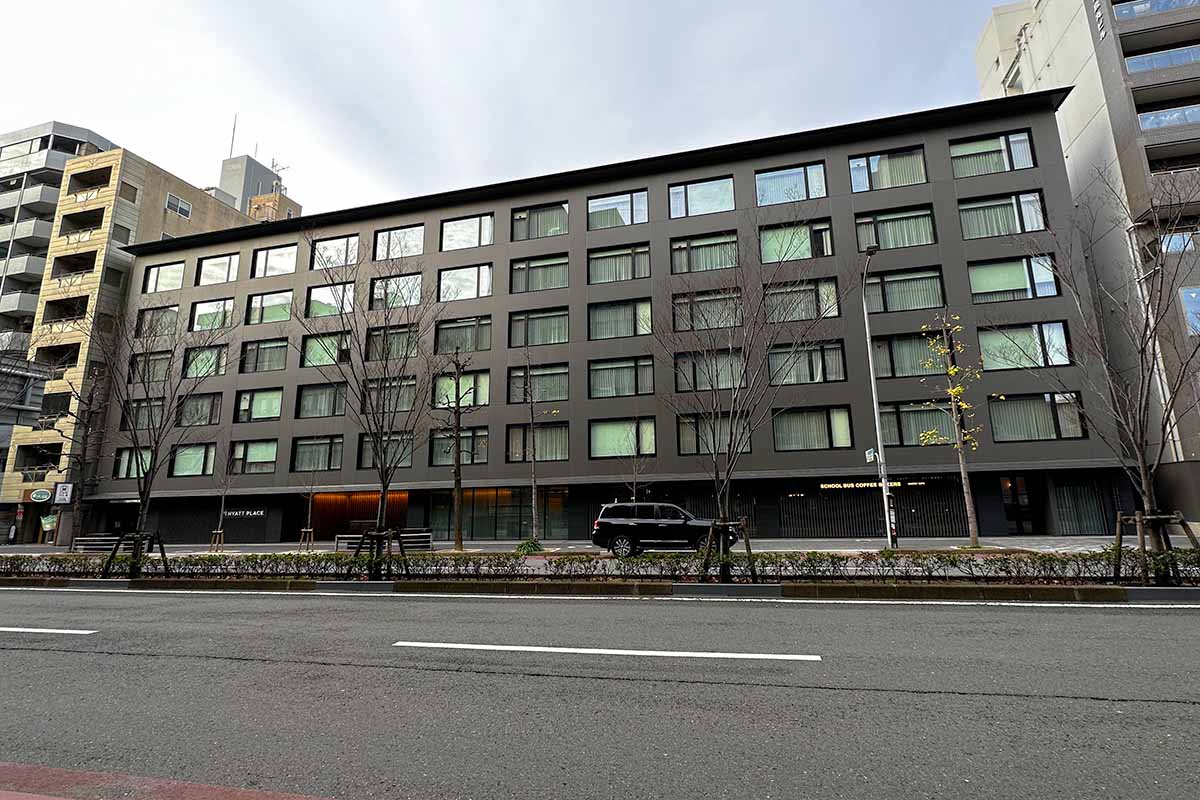 ハイアットプレイス京都外観