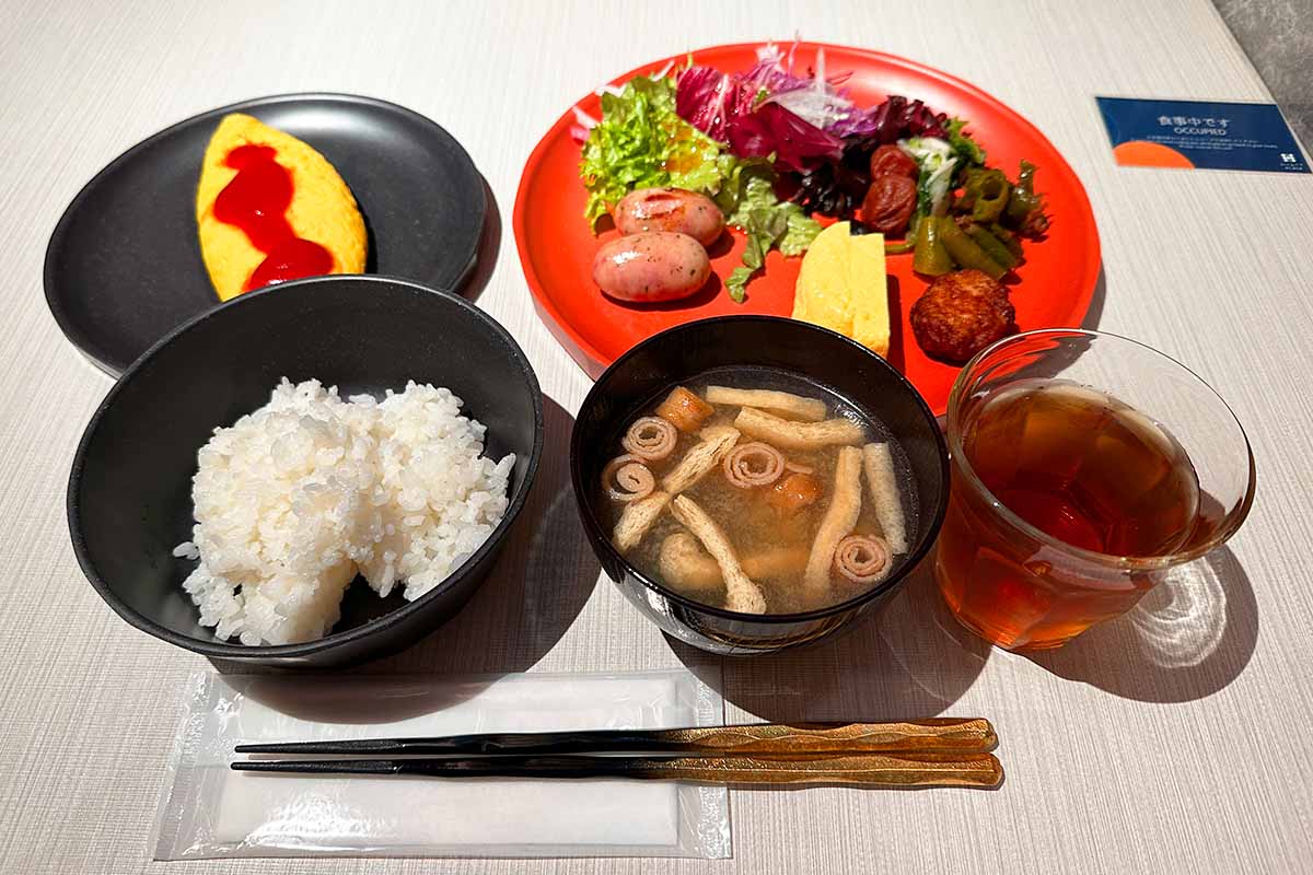 ハイアットプレイス京都　朝食　一例