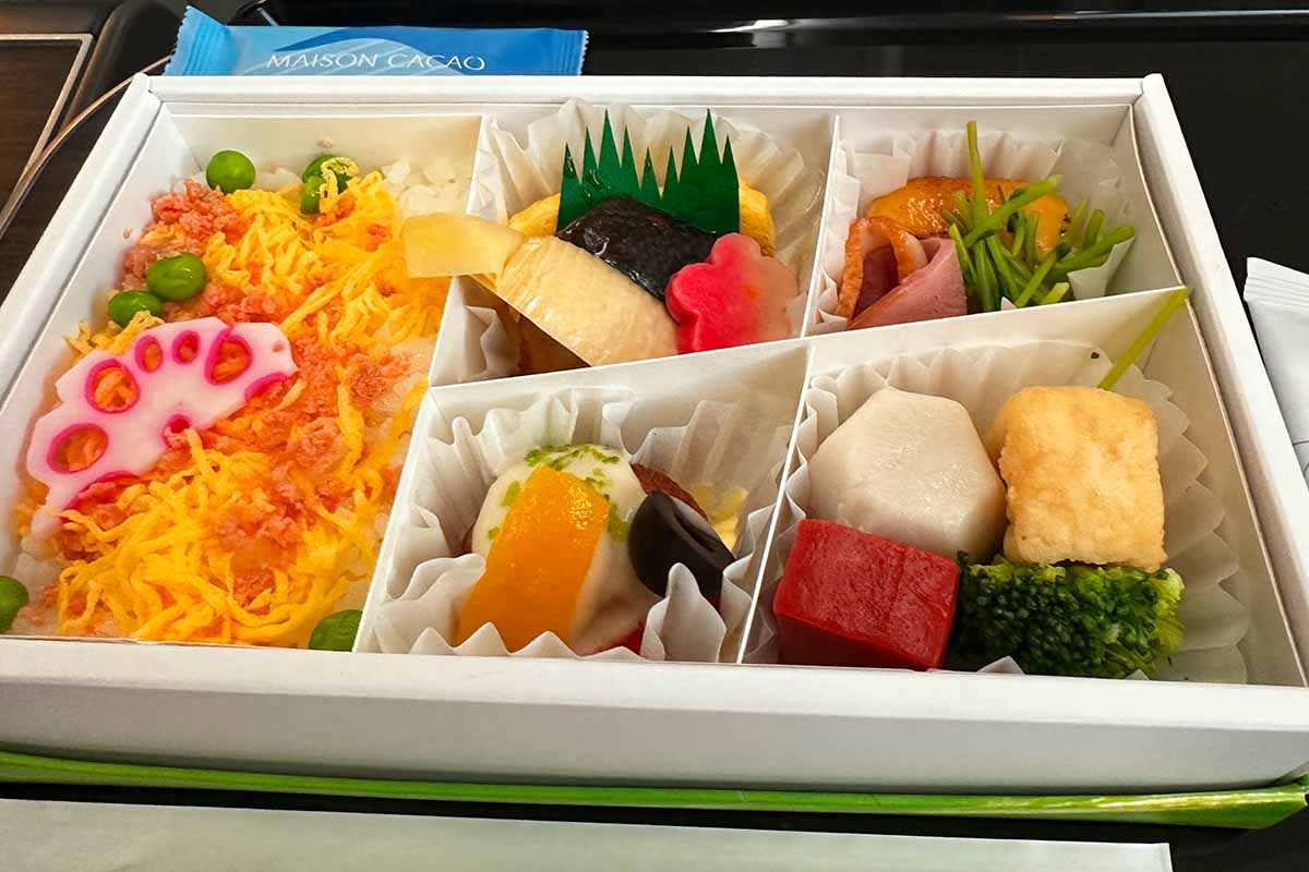 ANAプレミアムクラス機内食