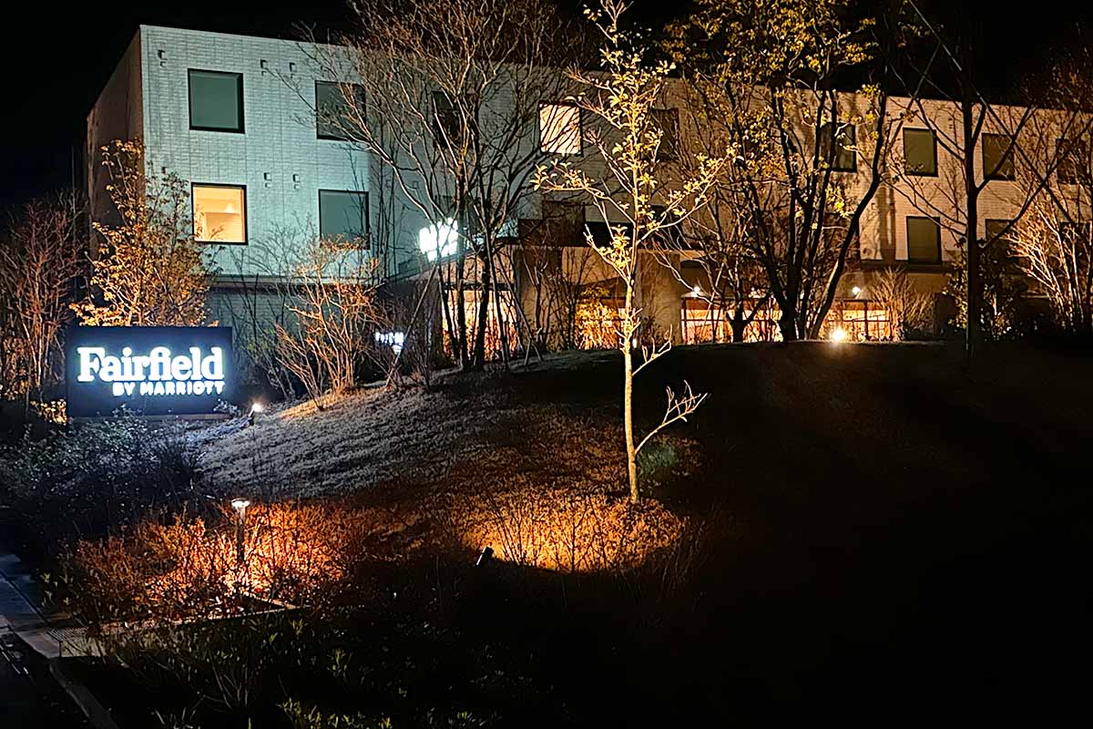 フェアフィールド･バイ･マリオット･栃木日光　夜