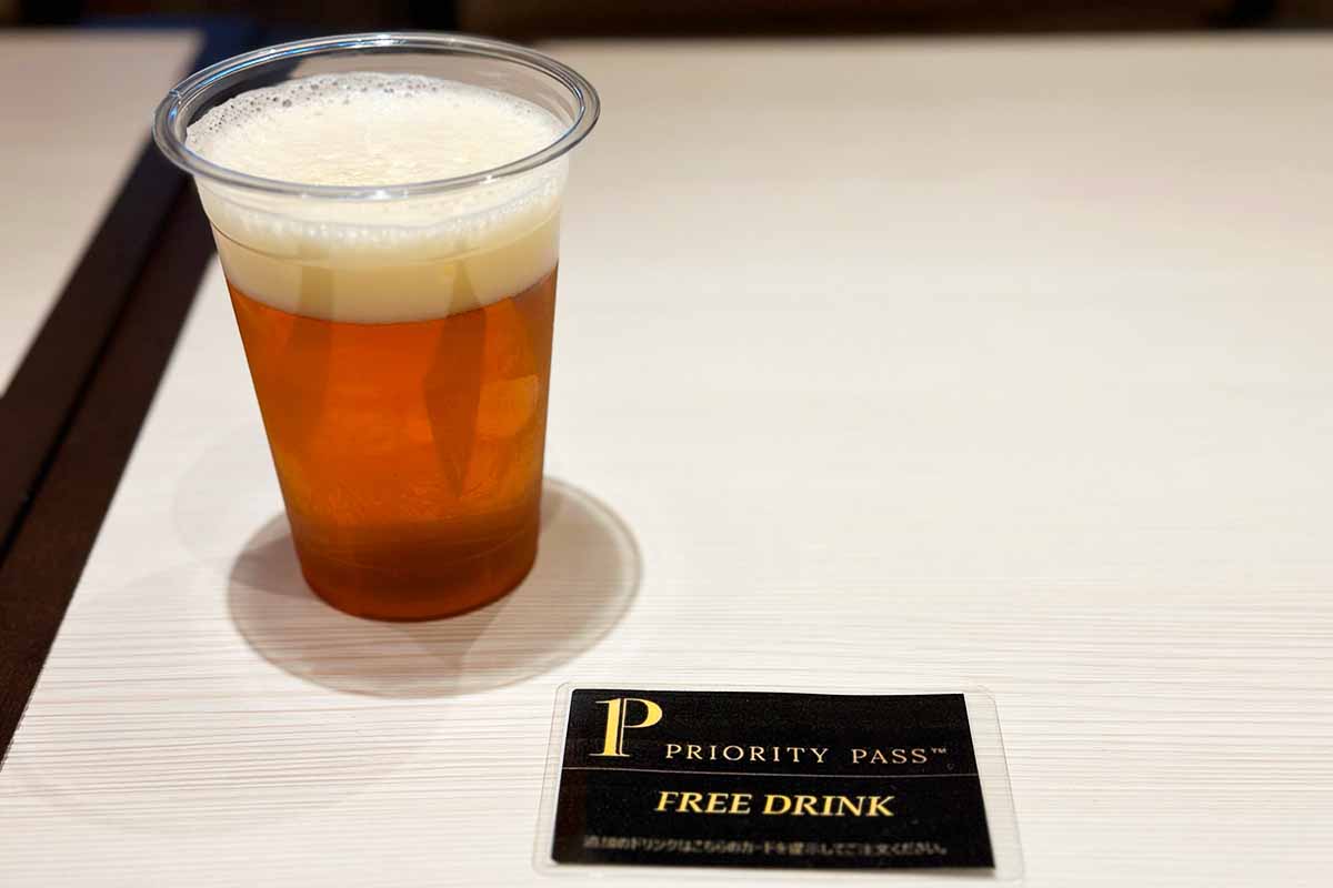 アルコールフリー　セントレア　プライオリティパス会員