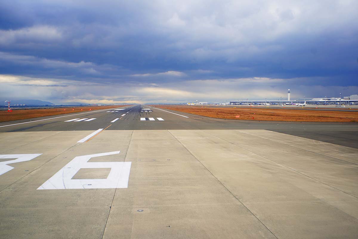 セントレア　滑走路