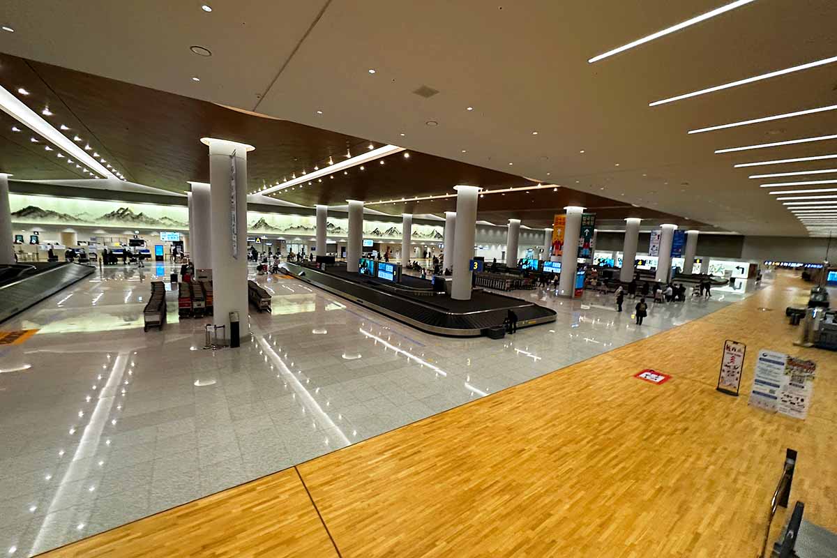 仁川空港到着フロア