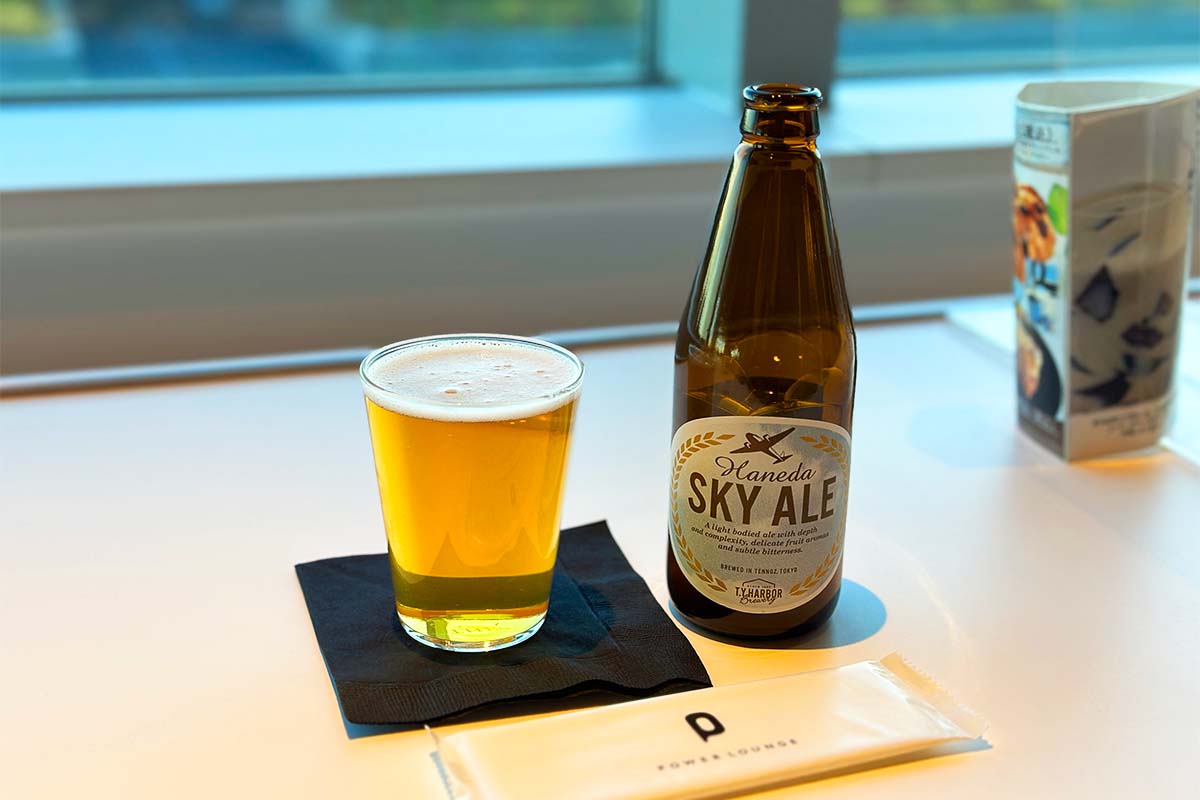 パワーラウンジノース　羽田空港限定ビール