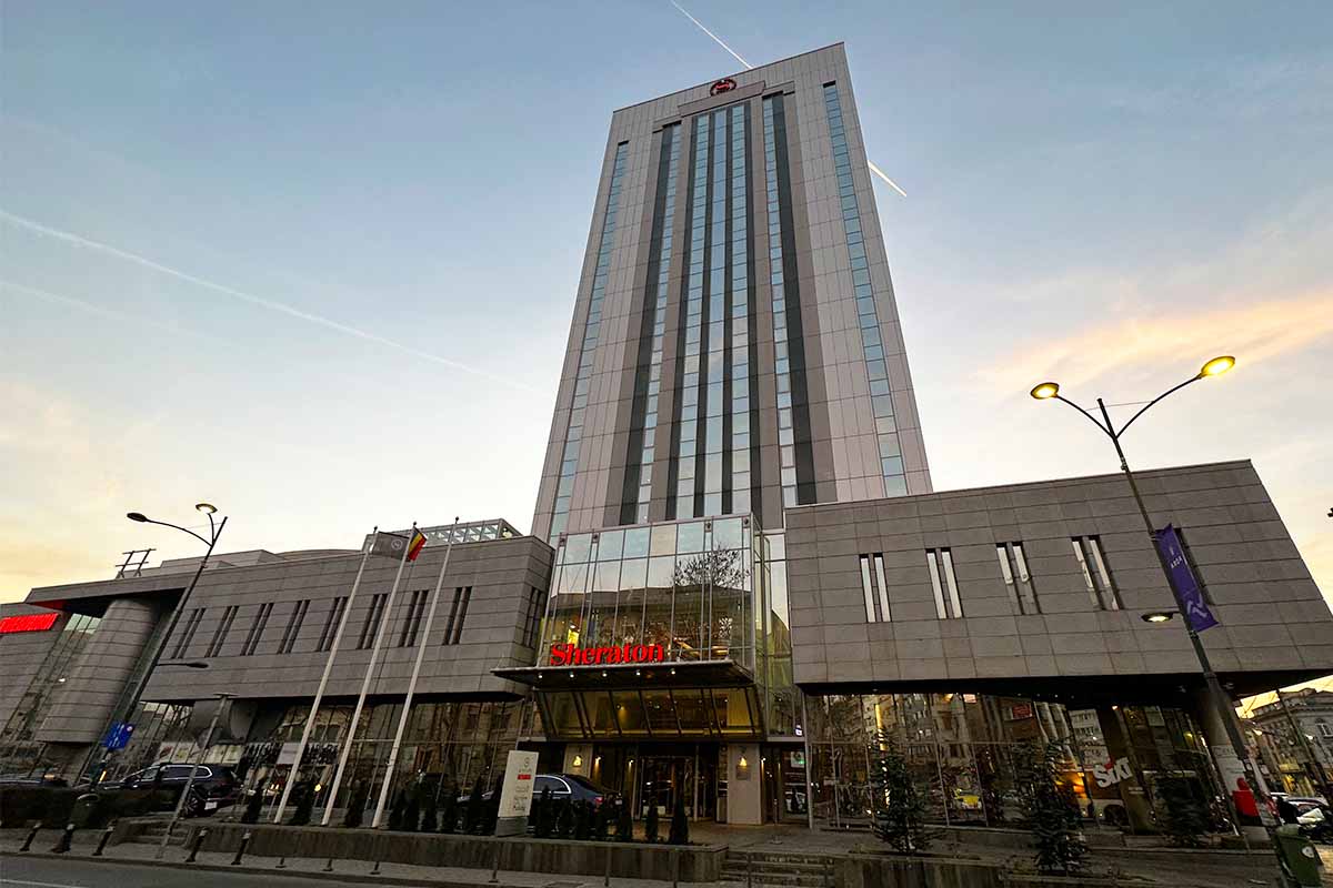 シェラトンブカレストホテル外観