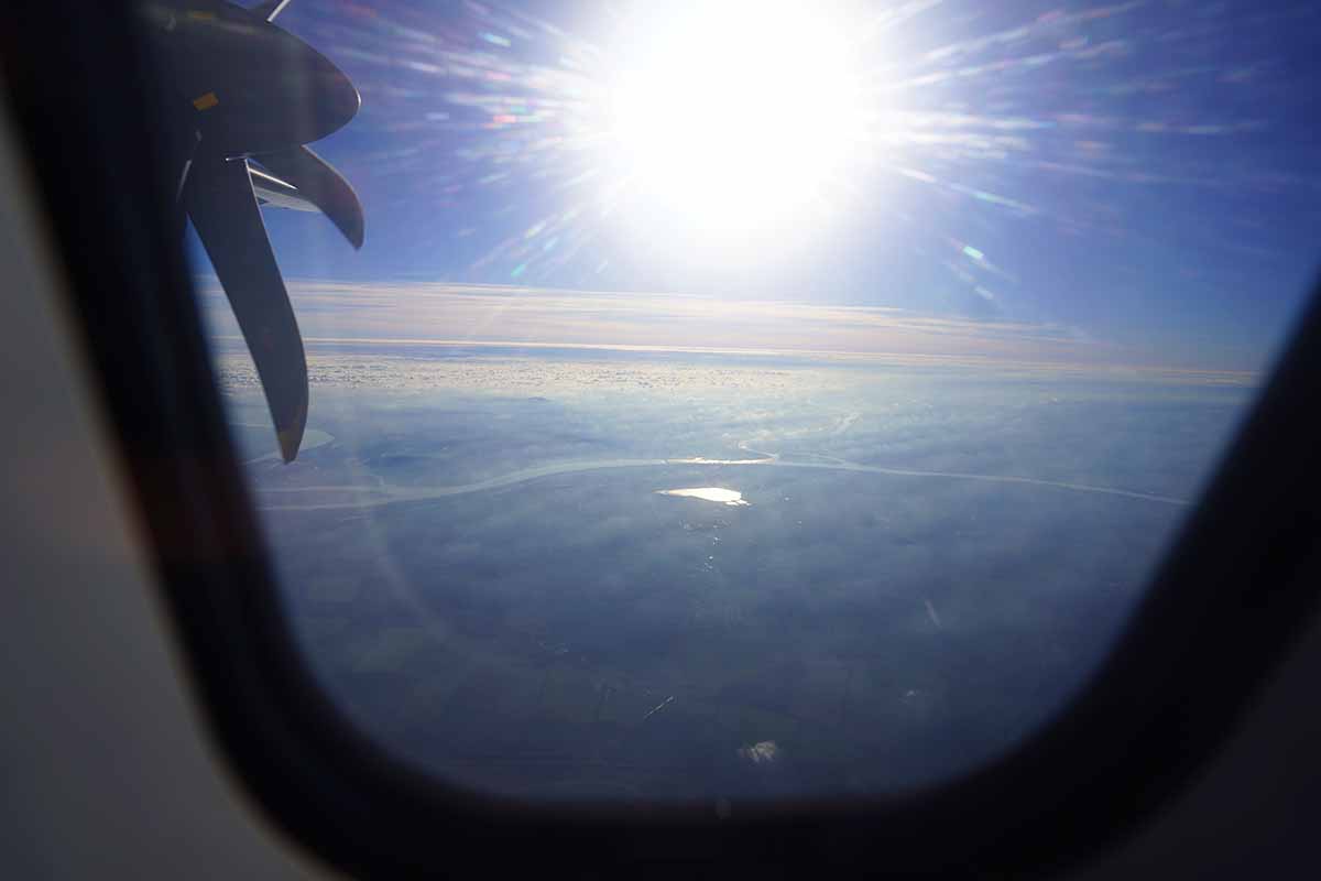 ATR72からの景色