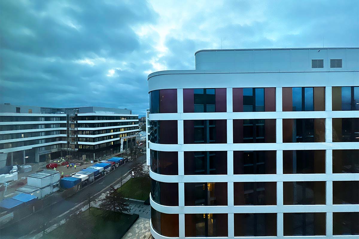 ハイアットプレイスフランクフルトエアポート　窓からの景色