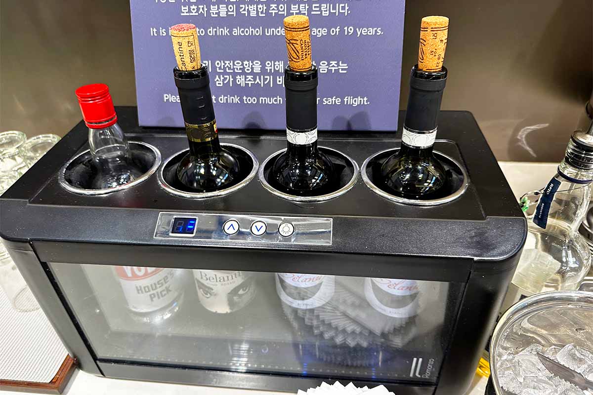 スカイハブラウンジ　ワイン