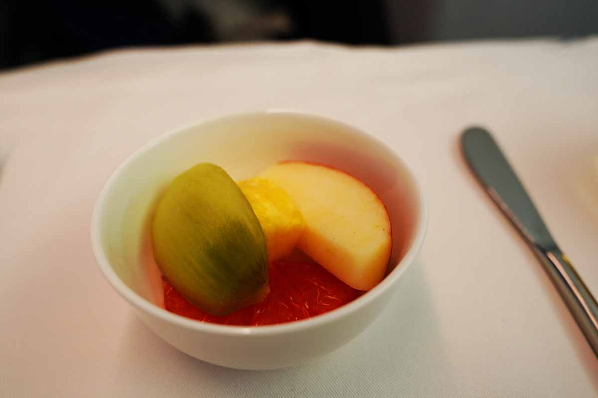 ANA Business class Fruit