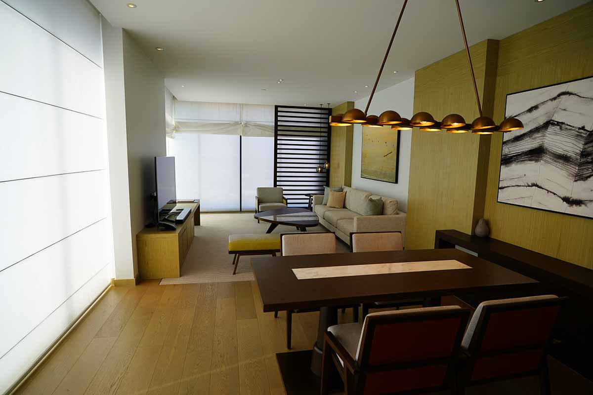 The Westin Perth Club Suite Living Overview