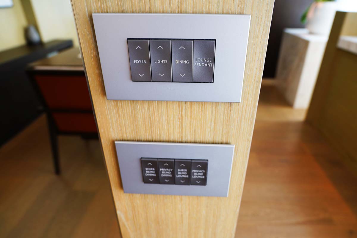 The Westin Perth Club Suite Curtain Switch