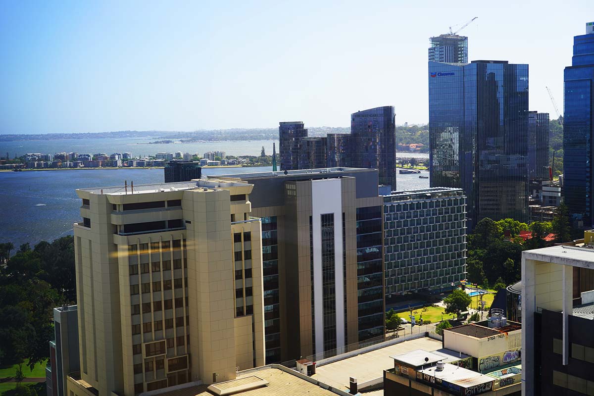 The Westin Perth Club Suite river view