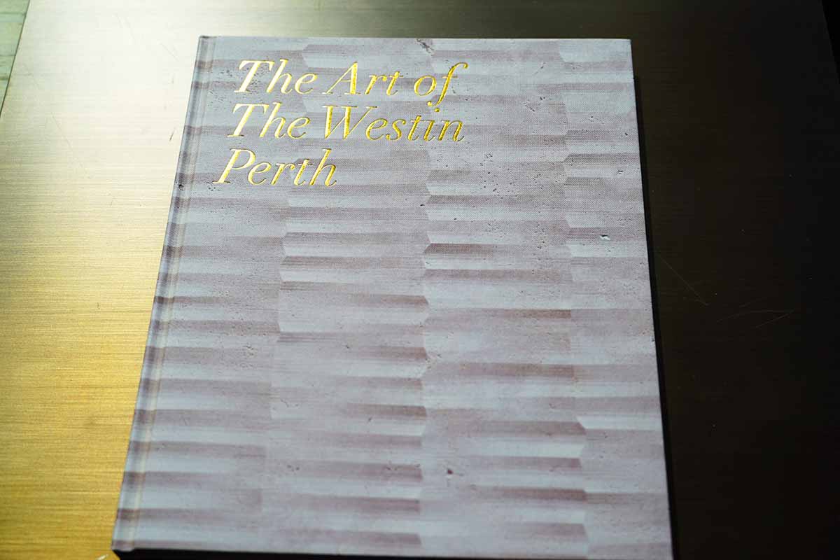 The Westin Perth Club Suite art book