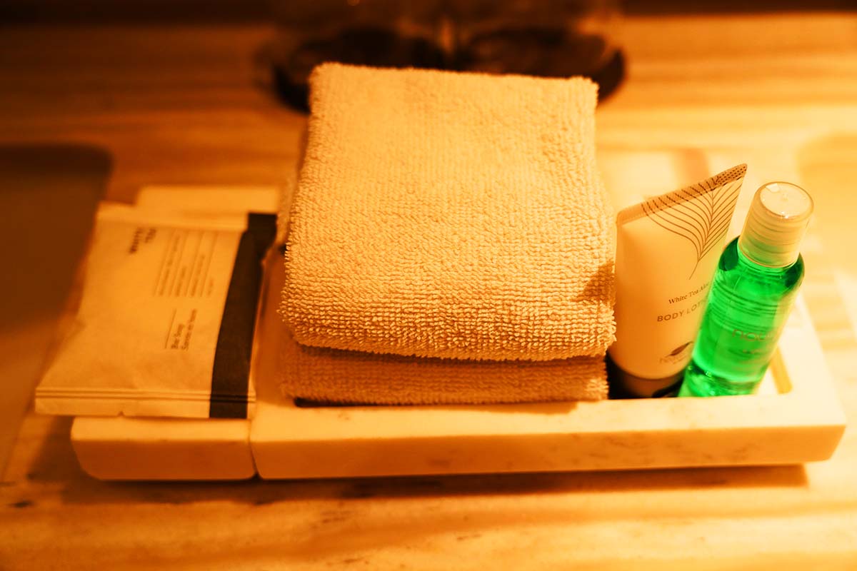 The Westin Perth Club Suite Bath Amenities