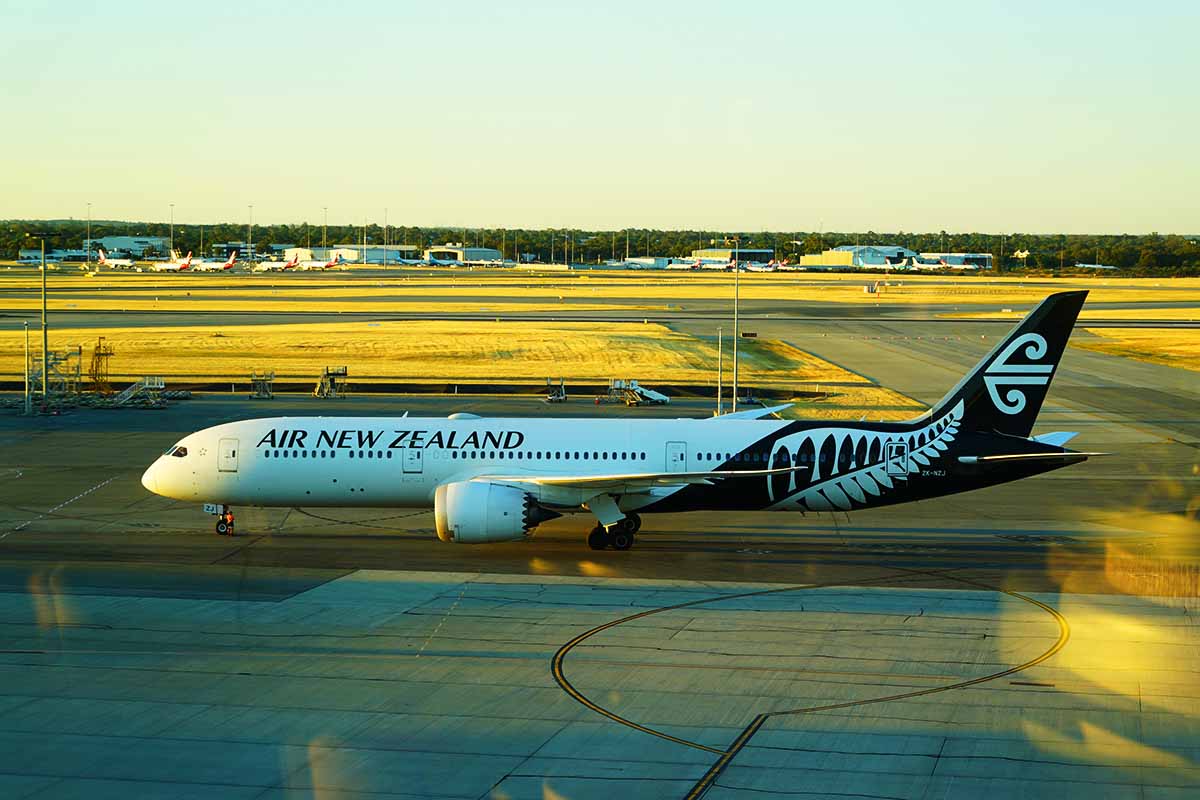 Air Newzealand B787-9 @perth airport