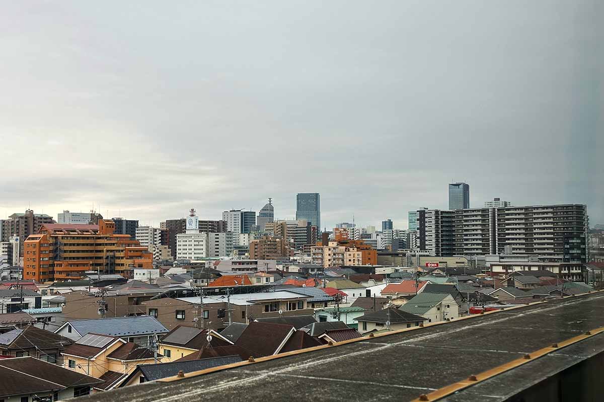 仙台駅手前